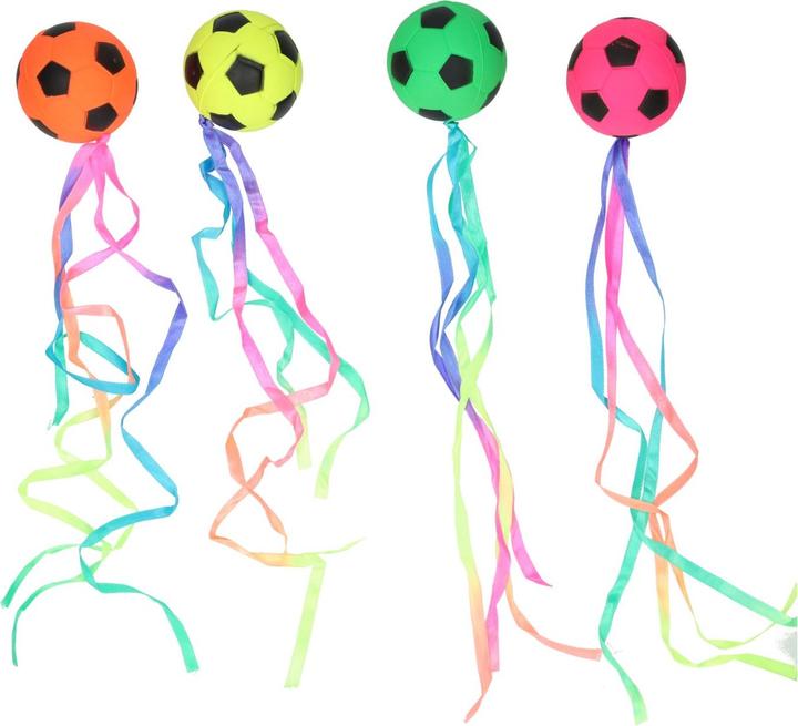 Jono Toys Mini-Fussball mit Schleife, 6 cm