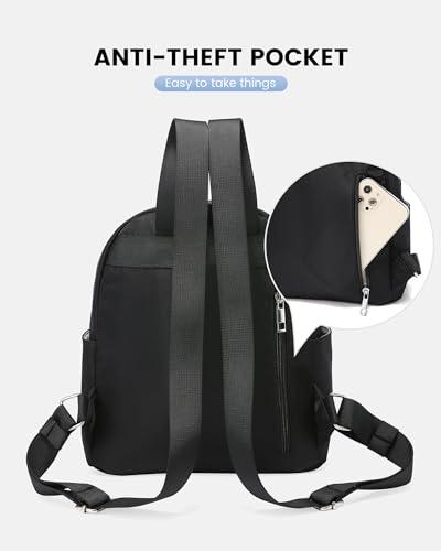 Produktbild Only-Bags.Store Rucksack, Eleganter kleiner Rucksack Handtaschen Stadtrucksack, Wasserdichter Mini Rucksack