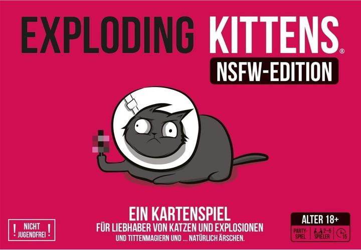 Produktbild Asmodée Exploding Kittens (Deutsch, 2 - 5 Spieler)