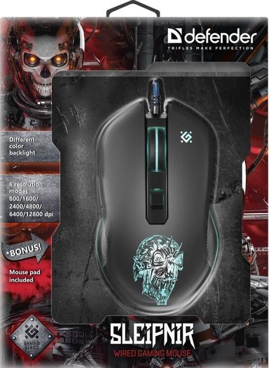 Actual product image Defender Sleipnir GM-927 mouse (52927) (Cable)