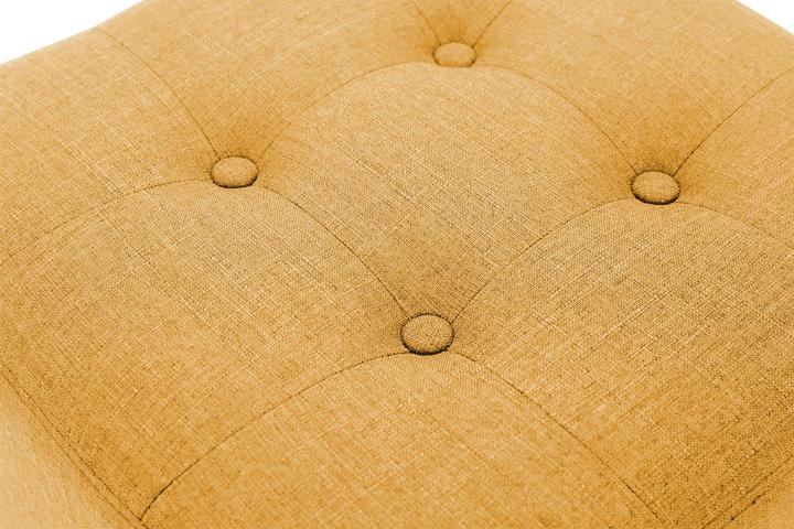 Actual product image Swisshandel24 Stool Pharaoh, antique-light, yellow