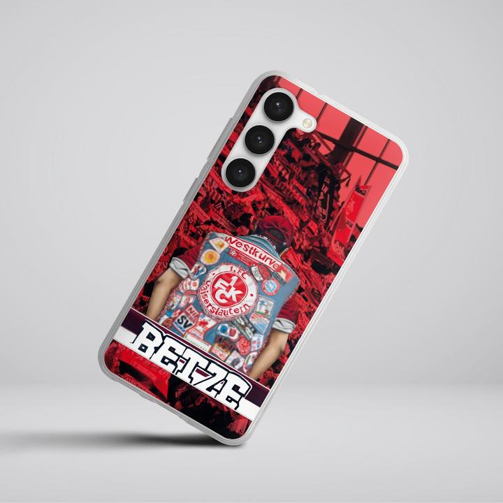Produktbild DeinDesign Silikon Hülle für Samsung Galaxy S23 Handyhülle Case Smartphone Schutzhülle 1. FC Kaiserslautern (Samsung Galaxy S23)