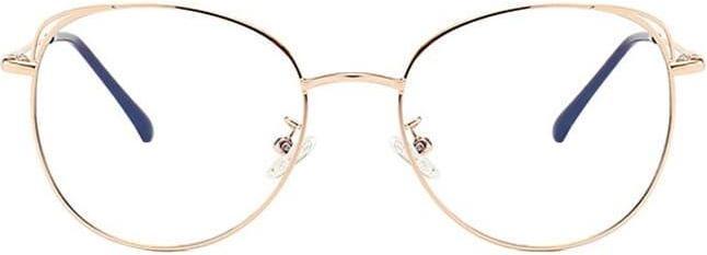 Image du produit JTI Lunettes anti-lumière bleue, oreilles de chat - Or