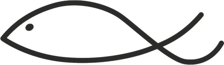 Actual product image Heyda Motif stamp 'Fish modern' 5x1.5cm