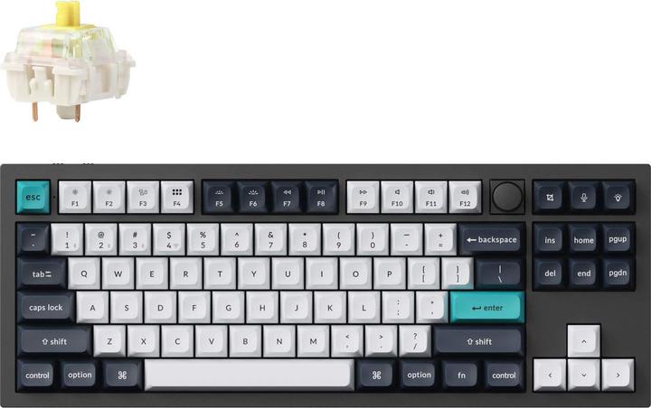 Produktbild Keychron Q3 Max (US, Kabellos, Kabelgebunden)