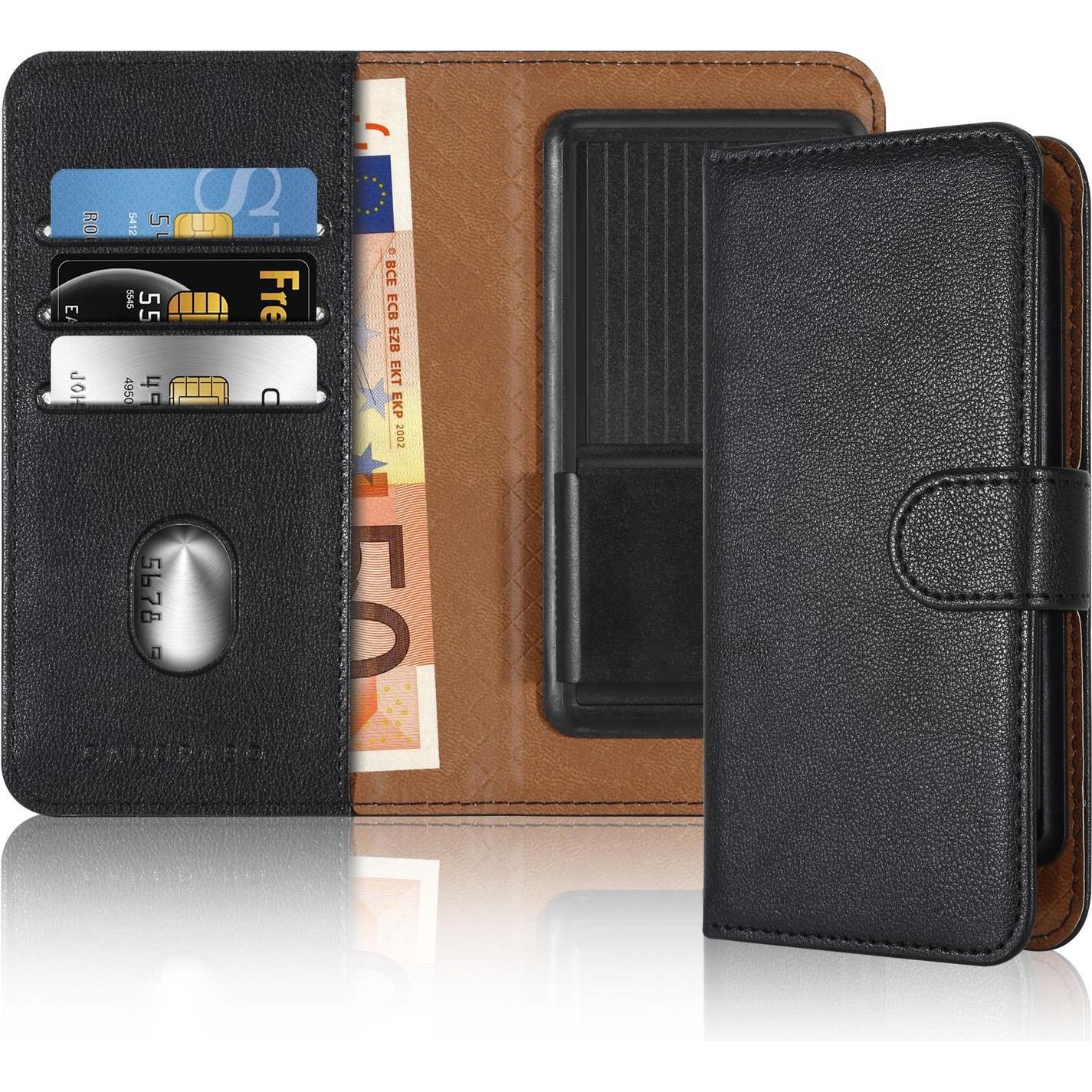 Cadorabo Hülle für MEIZU 15 Book Case Style (Meizu 15), Smartphone Hülle, Schwarz