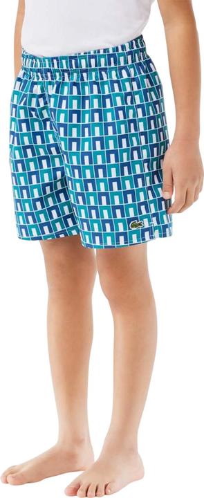 Actual product image Lacoste Childrens/Kids Monogram Taffeta Swimming Trunks (110)
