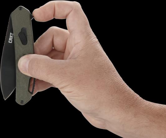 Actual product image CRKT Bona Fide OD Green (8.93 cm)