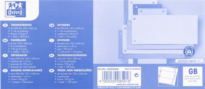 Produktbild Oxford Trennstreifen