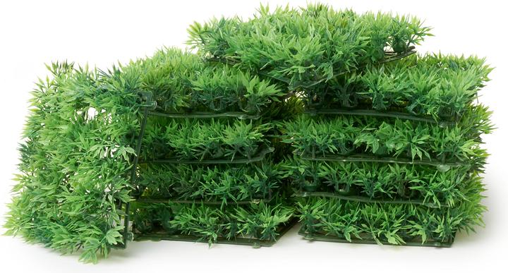 Actual product image VBS XXL grass mats "13 x 13 cm", 10 pieces