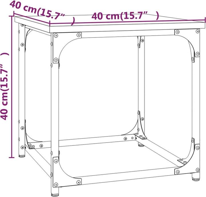 Image du produit vidaXL Beistelltisch