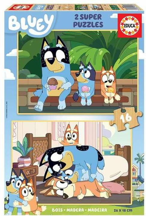 Produktbild Educa 2x16 Bluey (16 Teile)