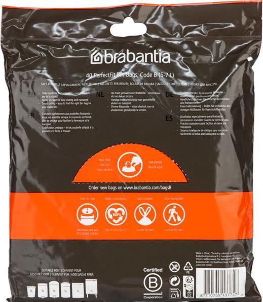 Produktbild Brabantia PerfectFit Bags (40 x, 7 l)