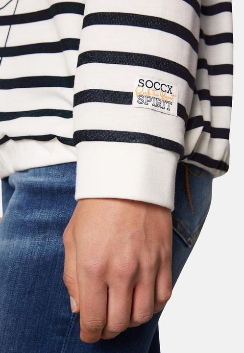 Immagine prodotto Soccx Hoodie ROCK THE BOAT Kapuzensweatshirt (S)