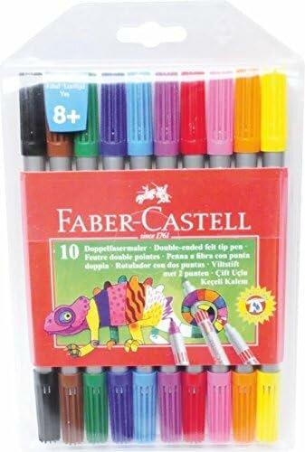 Immagine prodotto Faber-Castell Penne a punta di feltro (10 x)