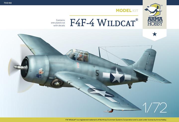 Produktbild Arma Hobby F4F-4 Wildcat Model Kit