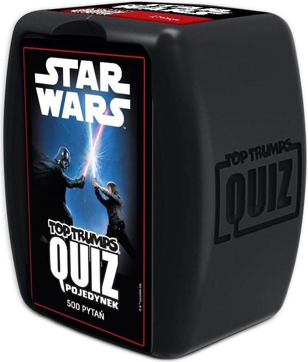 Immagine prodotto Winning Moves Movimenti vincenti Gioco Top Trumps Quiz Duello di Guerre Stellari (Polacco)