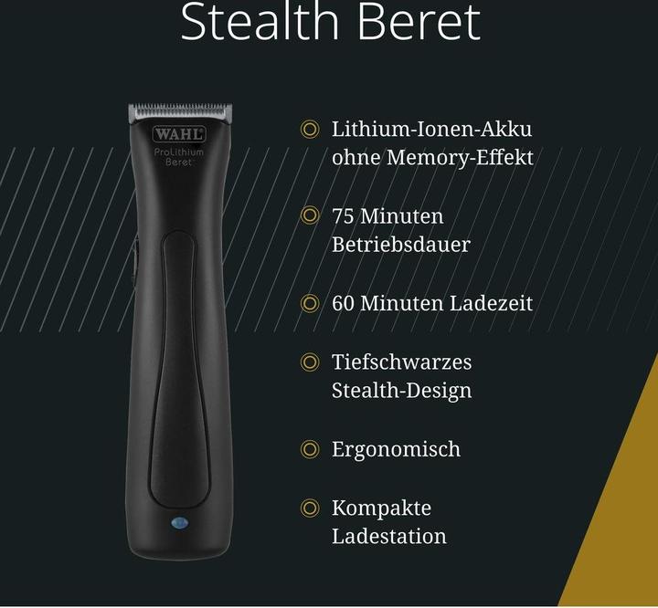 Immagine prodotto Wahl Beret Stealth
