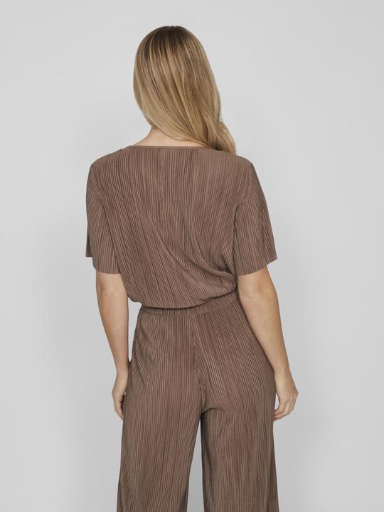 Actual product image Vila Ribbed top with short sleeves (XL)