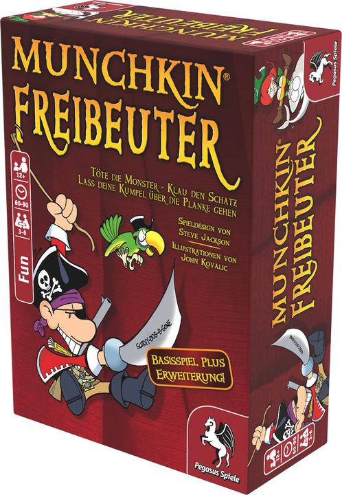 Produktbild Pegasus Munchkin Freibeuter 1+2 (Deutsch)