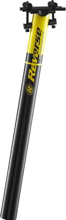 Actual product image Reverse Seatpost "Style lite" Ø30.9 black / yellow 400mm (30.90 mm)