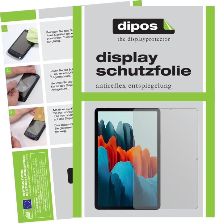 Produktbild Dipos Displayschutzfolie Antireflex (2 Stück, Galaxy Tab S7 11.0 (2020))