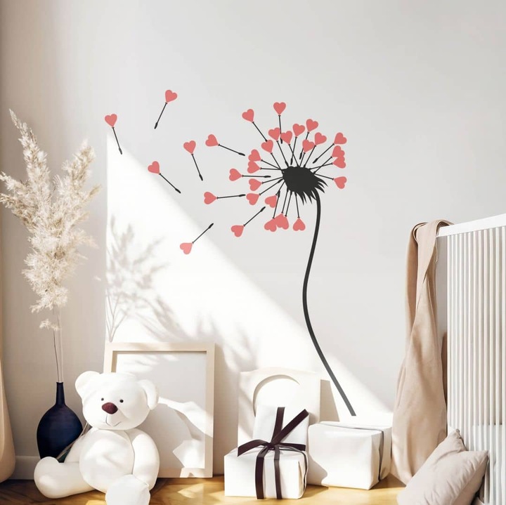 Immagine prodotto Trenddeko Cuori di dente di leone (160 x 65 cm, 100 x 40 cm, 140 x 56 cm, 180 x 73 cm, 120 x 48 cm)
