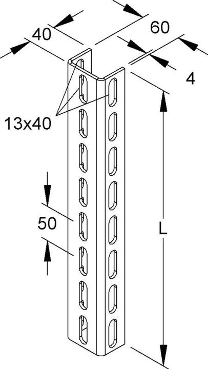 Actual product image Niedax Profile