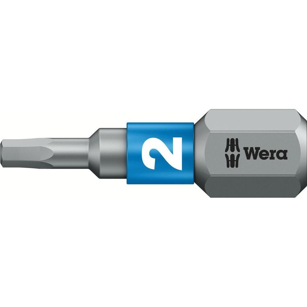 Wera, Bits, 840/1 BTZ Hex-Plus 2,0 x 25 mm (Innensechskant 2,0 mm)