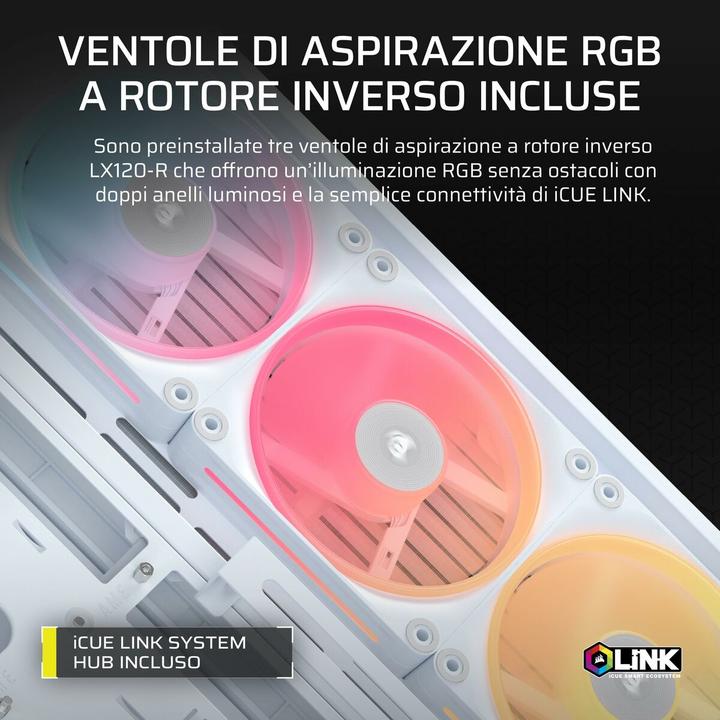 Actual product image Corsair FRAME 4500X LX-R RGB (ATX, E-ATX, mATX, Mini-ITX)