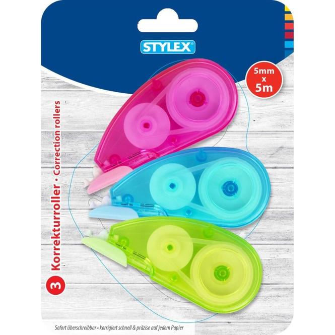 Actual product image Stylex Correction roller 3 pieces 5mm x 5m 31037
