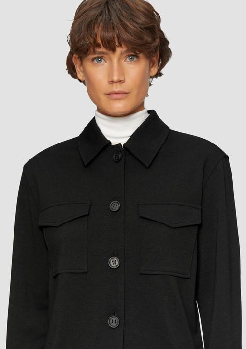 Image du produit S.Oliver Indoor-Jacke Jacke im Relaxed Fit aus Struktur-Jersey (38)