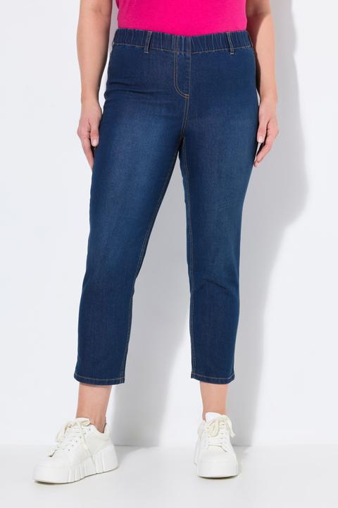 Produktbild Ulla Popken 7/8-Jeggings Sienna, Elastikbund, schmales Bein (50)