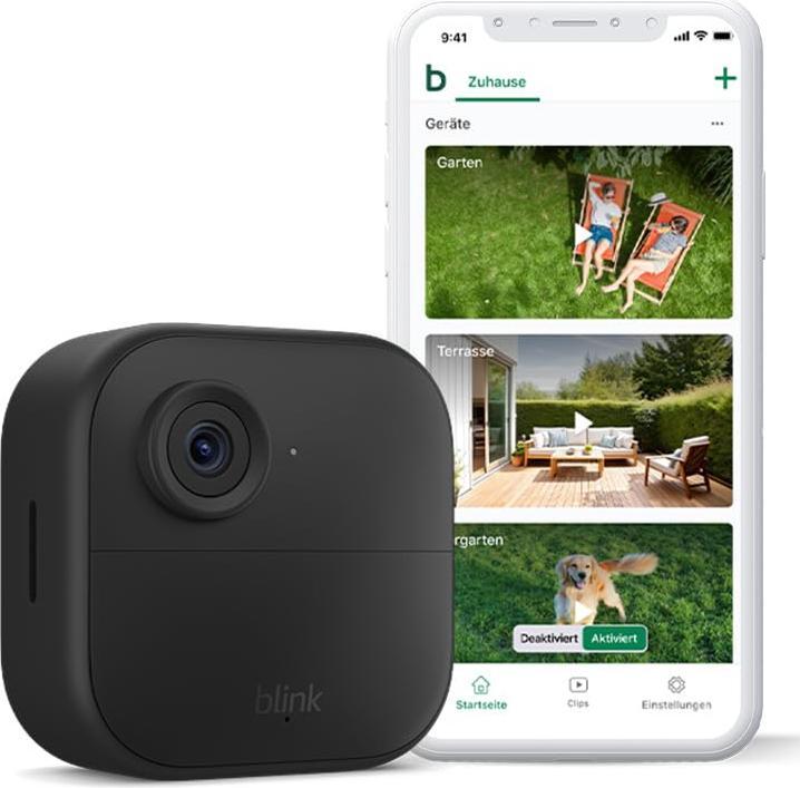 Actual product image Ring Blink Outdoor 4 - Add-on - EU (640 x 360 Pixels)