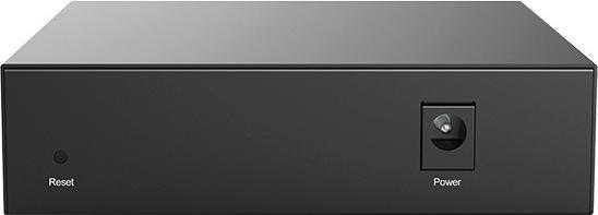 Actual product image Tenda G0-5G-PoE wired router Gigabit Ethernet Black