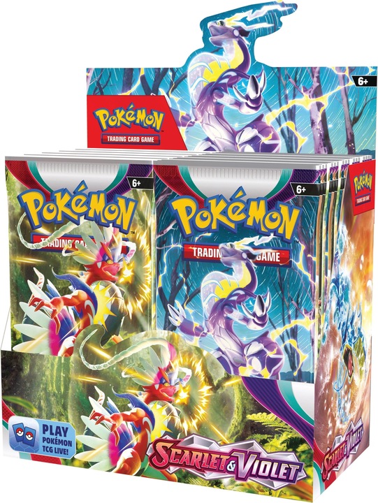 Immagine prodotto Pokémon Scarlet & Violet (Inglese, Display del booster)
