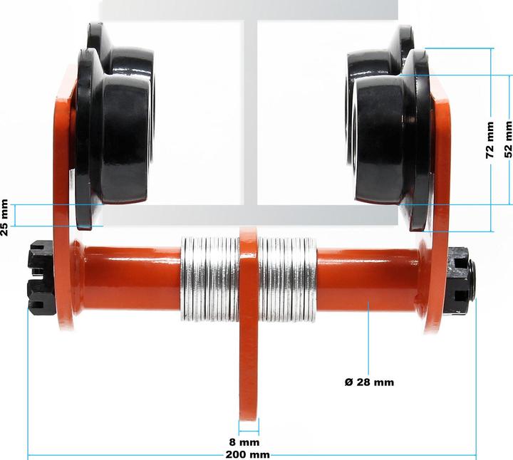 Produktbild XPOtool Laufkatze