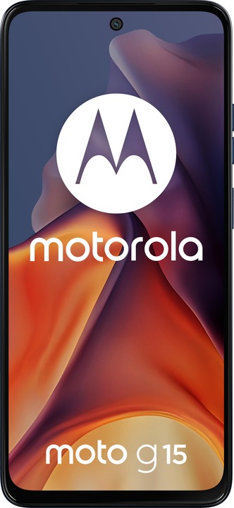 Actual product image Motorola moto g15 (128 GB, Navy, 6.72", Dual SIM, 50 Mpx, 4G)