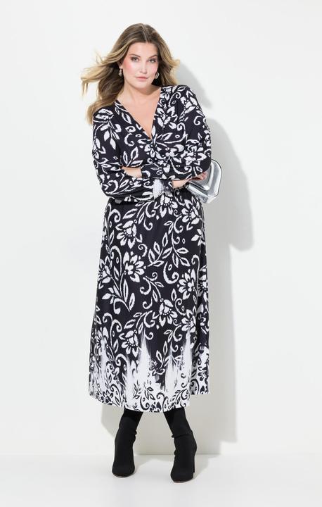 Immagine prodotto Miamoda Maxikleid, A-Linie, Alloverdruck, Langarm (56)
