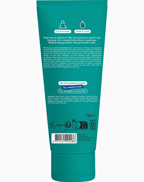 Actual product image Naïf Kids Hair Styling (Hair gel, Hair wax, 75 ml)