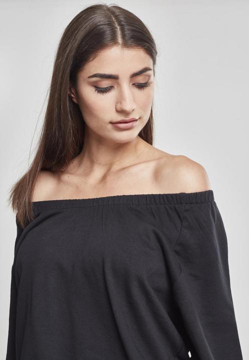 Actual product image Urban Classics Ladies Cold Shoulder Terry Jumpsuit (M)