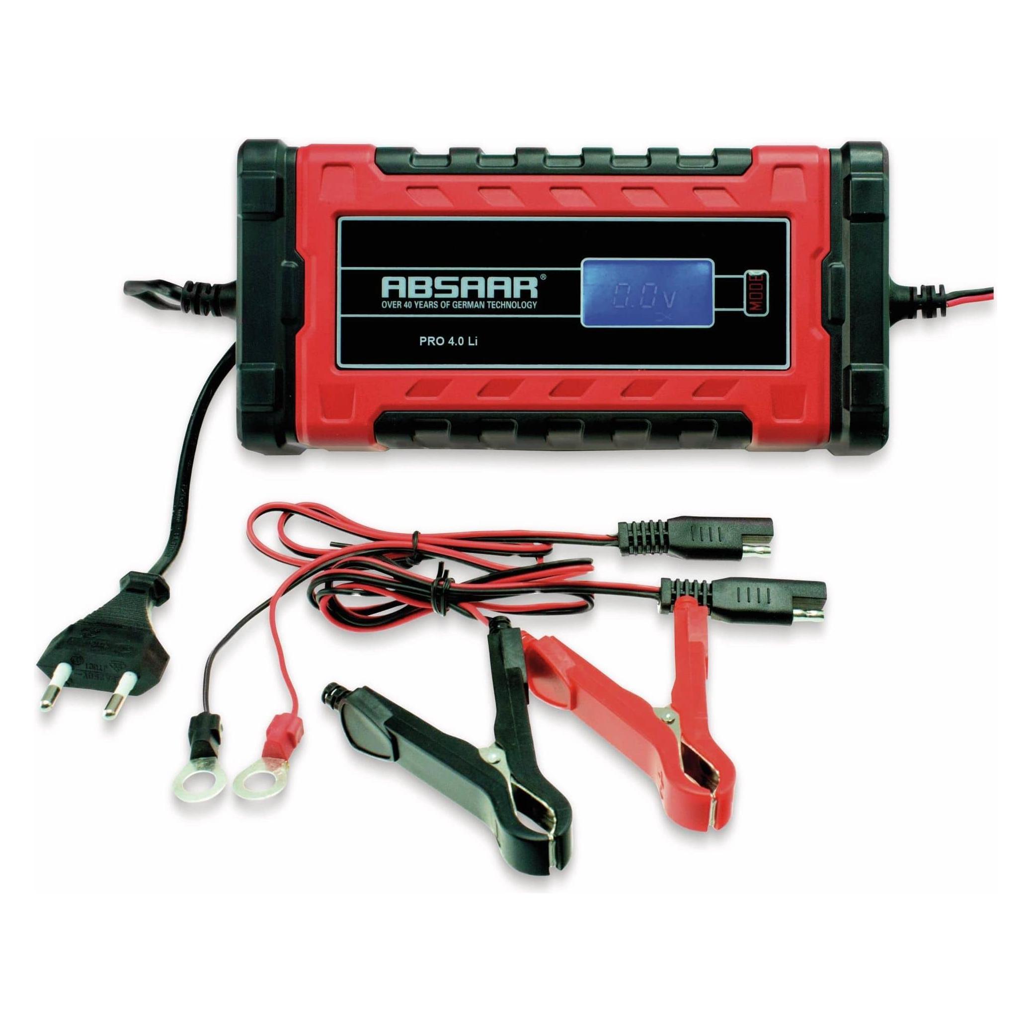 Absaar, Auto-acculaders, Smartcharger Pro4.0li 4a 6/12v (12V, 6V, 4 A)