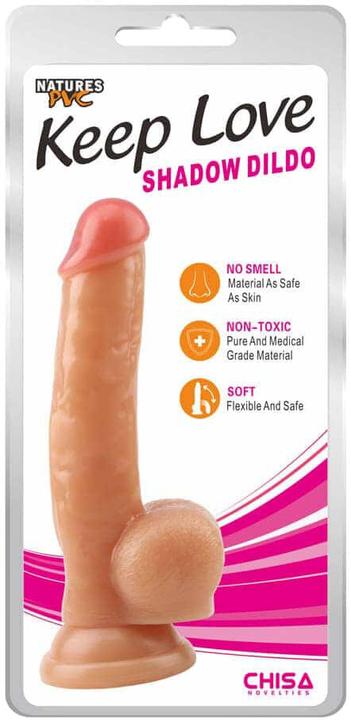 Produktbild Chisa Dildo Shadow 22 x 4,5 cm Fleisch