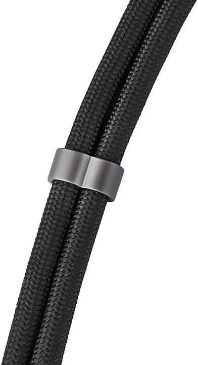 Produktbild Intenso Handykette als Lade- + Datenkabel USB-C bis 1,65m schwarz (1.65 m, USB 2.0, 60 W)