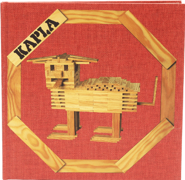Produktbild Kapla Buch 1 rot