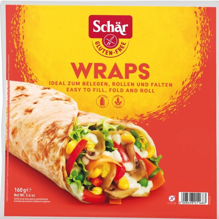 Immagine prodotto Schär Wraps senza glutine (160 g)