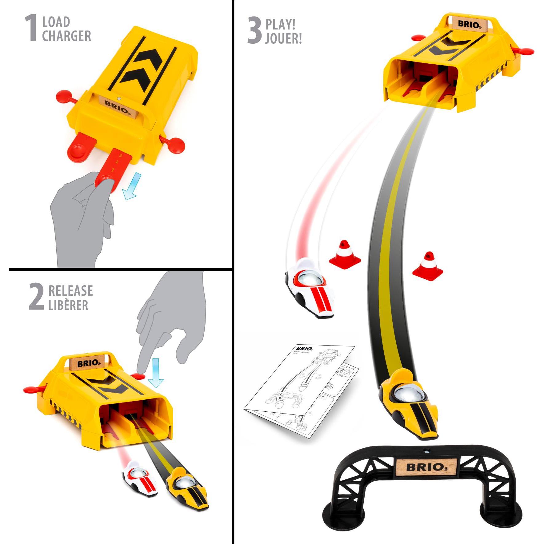 Thumbnail - Brio Roll Racing Launcher - 30570