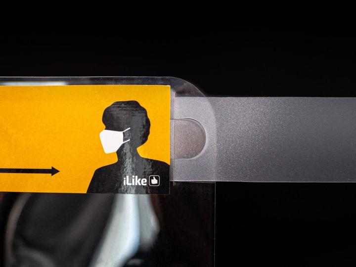 Produktbild iLike Face Shield 0.3mm with sponge