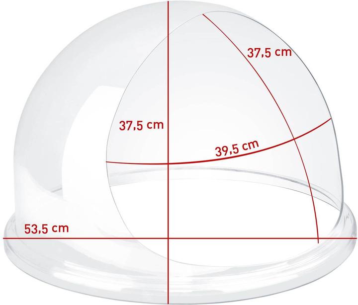 Actual product image Royal Catering RCZW-COV12E Cover bonnet