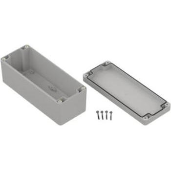 Rs Pro Polycarbonat Gehäuse, Aussenmass 75 x 75 x 190mm (Gehäuse), Elektronikzubehör + Gehäuse, Transparent